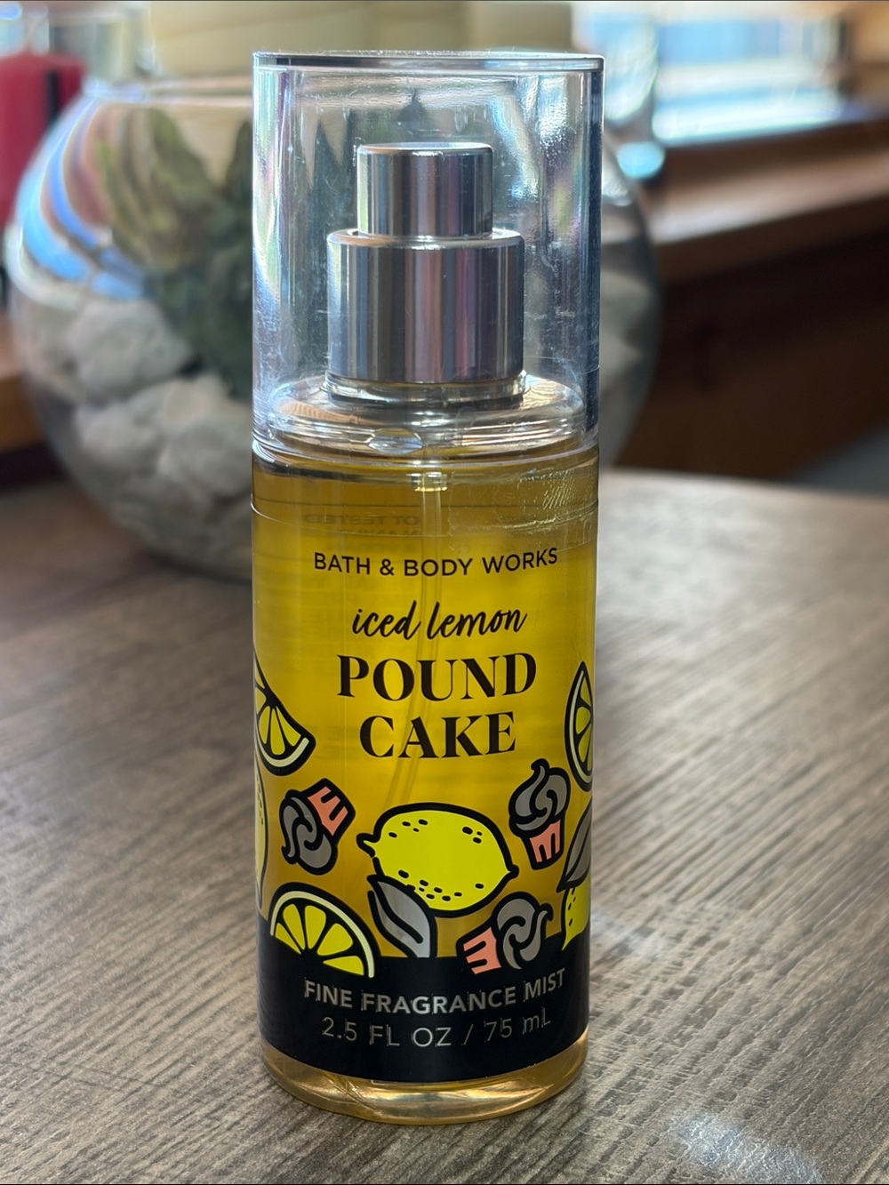🍍5 for $30🍍Bath & Body Works Iced Lemon Pound Cake Fine Fragrance Mist